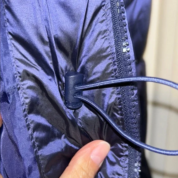 Women’s Blue Puffer Coat - Picture 5 of 9